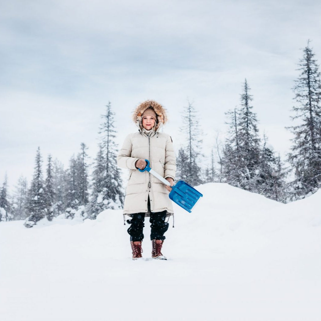 Kungs Schneeschaufel mit Teleskopstiel (77-101 cm)
