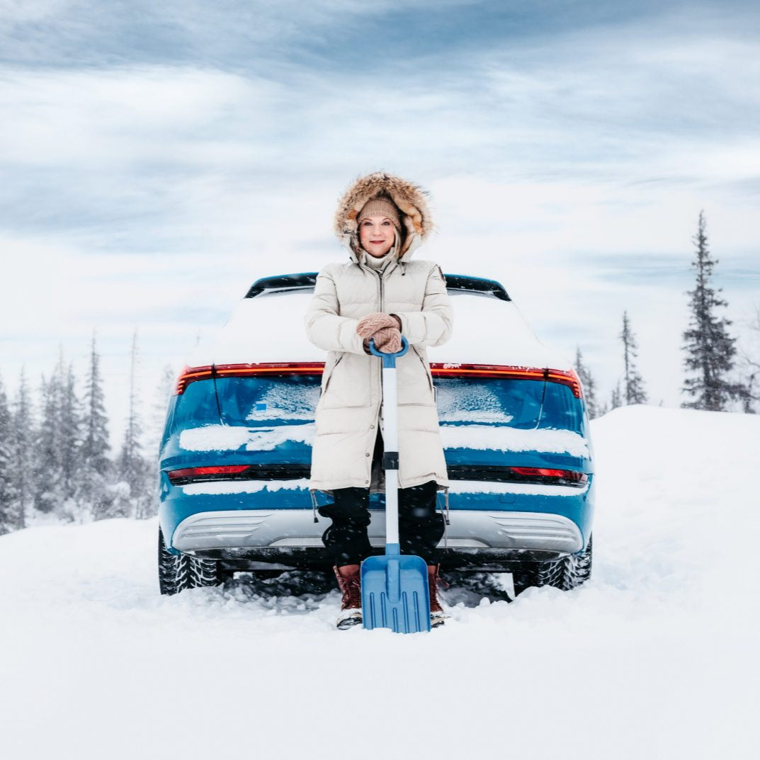 Kungs Schneeschaufel mit Teleskopstiel (77-101 cm)
