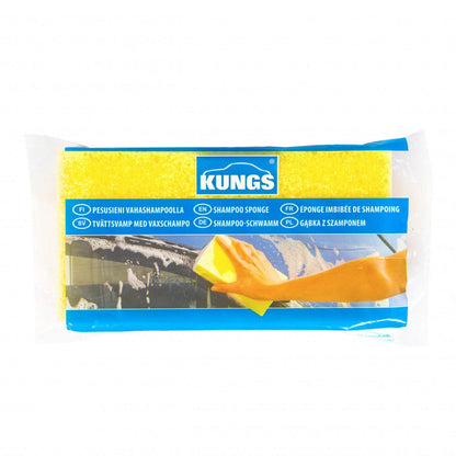 Kungs pesusieni vahashampoolla